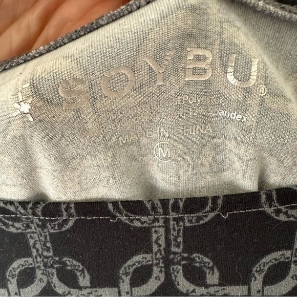 Soybu Ruched 3/4 Sleeves Casual Comfort Dress size medium - Picture 4 of 4